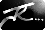 A close up of the letter r